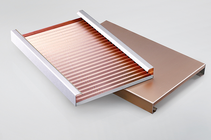 Corrugated board aluminum plate